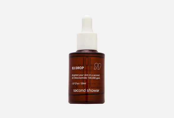 Сыворотка для сияния и ровного тона кожи SECOND SHOWER B3 Drop