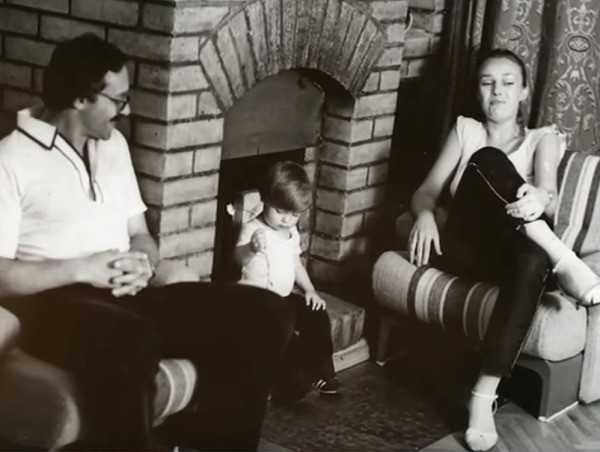Наталья с мужем и сыном Дмитрием