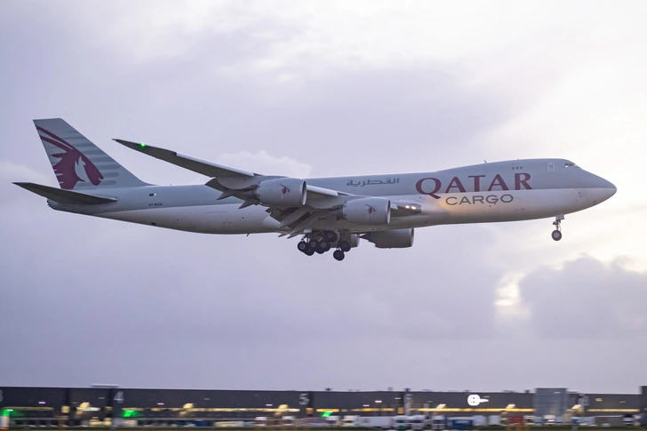 Грузовой самолет Qatar Airways Cargo Boeing 747-8 °F | Источник: Getty Images