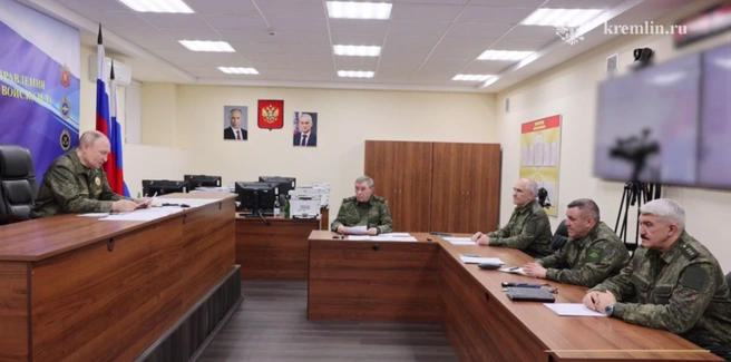 Та самая встреча, на которой обсуждали «Буревестник» | Источник: «Кремль. Новости» / Telegram