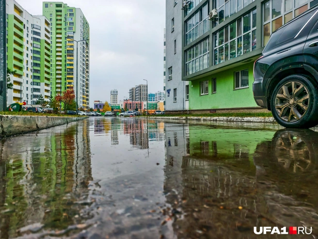 Целый водяной слой образовался | Источник: Булат Салихов / UFA1.RU