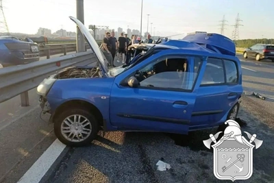 Пенсионер погиб на КАД после вторичной аварии