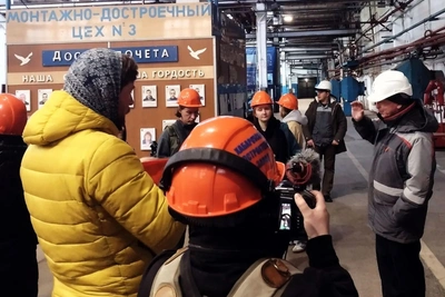 На хабаровском судостроительном заводе снимали документальное кино