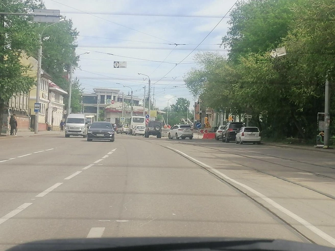 Подгорная закрыта со стороны Тимирязева | Источник: Зоя Кузнецова / IRCITY.RU