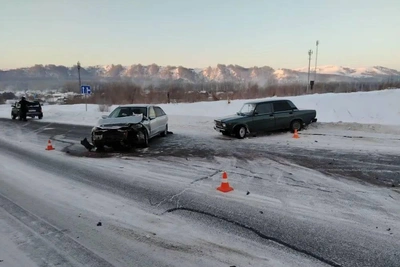 На Алтае девушка попала в два ДТП за час