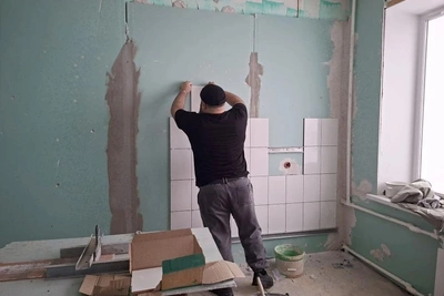 Ремонт левого крыла в Белинской больнице