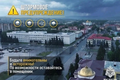 В Туве 1 сентября ожидаются ливни и град