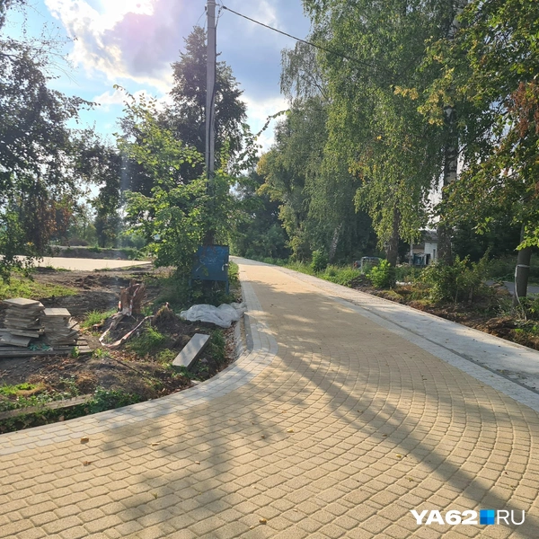 Дорожки выглядят довольно симпатично | Источник: Светлана Коновалова / YA62.RU