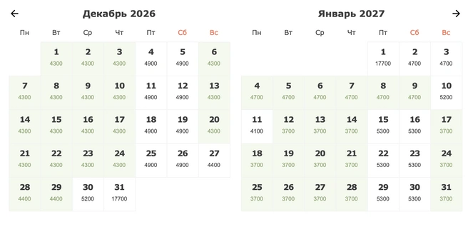 Цены на отдых | Источник: ysadba-club.ru