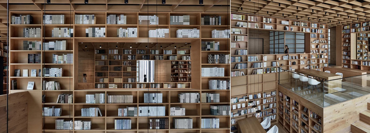 Деревянная библиотека в Ханчжоу (фото 13)