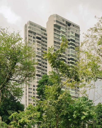 Яркая квартира в Сингапуре