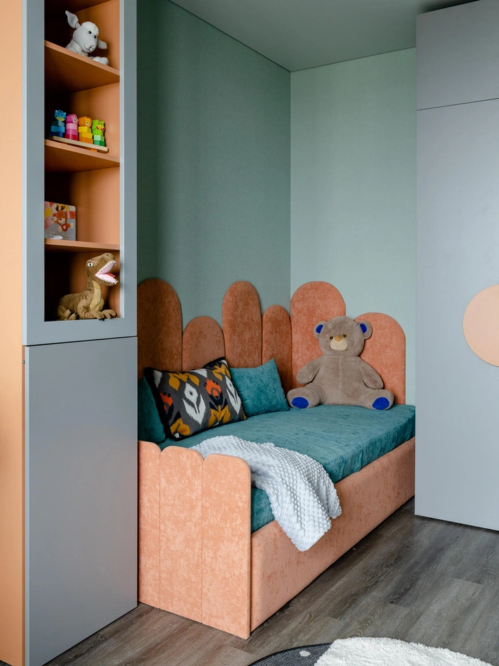 Обои, Rasch, Milassa. Мебель, Egger. | Источник: Виталина Ворошкевич. Стиль: Юлия Поздняк