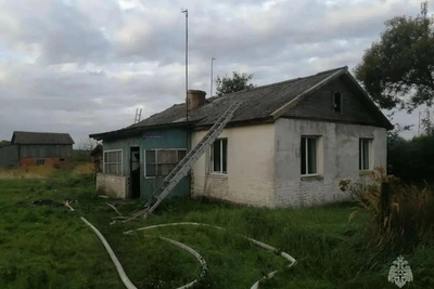 В Кумачёво при пожаре погиб мужчина