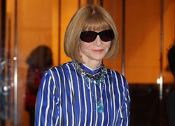 Анна Винтур в Нью-Йорке