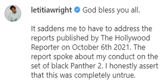 Фото №4 - Почему фанаты Marvel не хотят смотреть новую «Черную пантеру» с Летицией Райт 😣