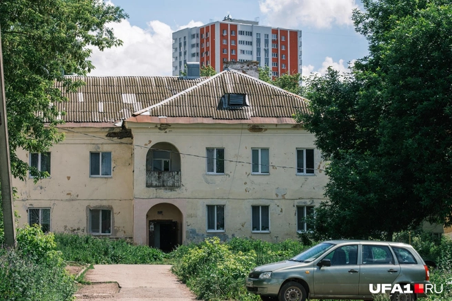 Типичные дворы на Кольцевой | Источник: Булат Салихов / UFA1.RU