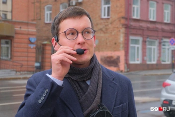Руководитель департамента маркетинга застройщика ПМД Артем Савельев | Источник: Тимофей Калмаков / 59.RU