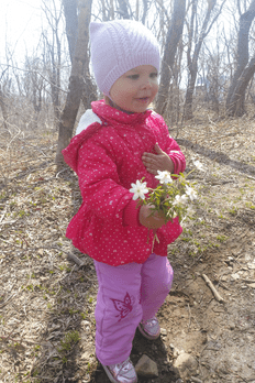 Ангелина Муратова, 2 года, г. Владивосток