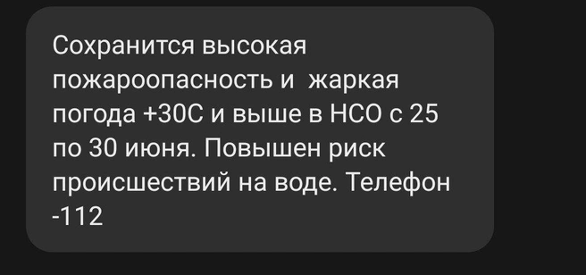 Предупреждение от МЧС | Источник: МЧС по Новосибирской области