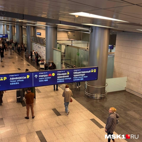 В зоне прилета спокойно | Источник: Кристина Геворкян / MSK1.RU