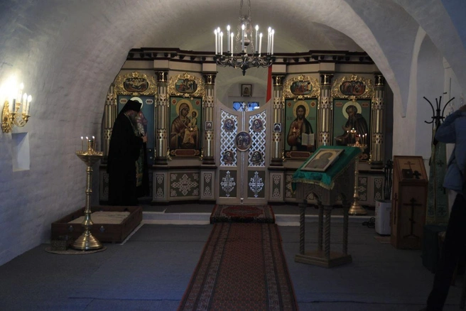 Внутри храмового комплекса | Источник: Александр Цыбульский / T.me