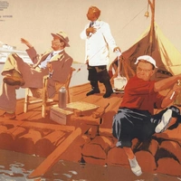 «Плыла-качалась лодочка по Яузе реке»: где снимали фильм «Верные друзья»