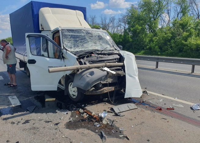 При столкновении двух грузовиков на трассе М5 в Рыбновском районе пострадал житель Саранска | ya62.ru