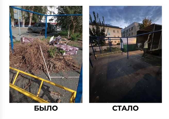 Вывоз мусора | Источник: Помощник депутата Людмила Цыбина