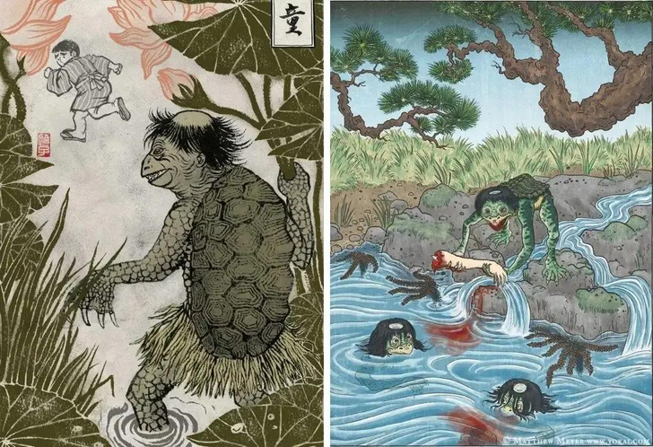 Гид по японским чудовищам: 5 существ из страны восходящего солнца