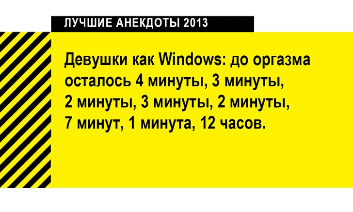 Лучшие анекдоты 2013 года