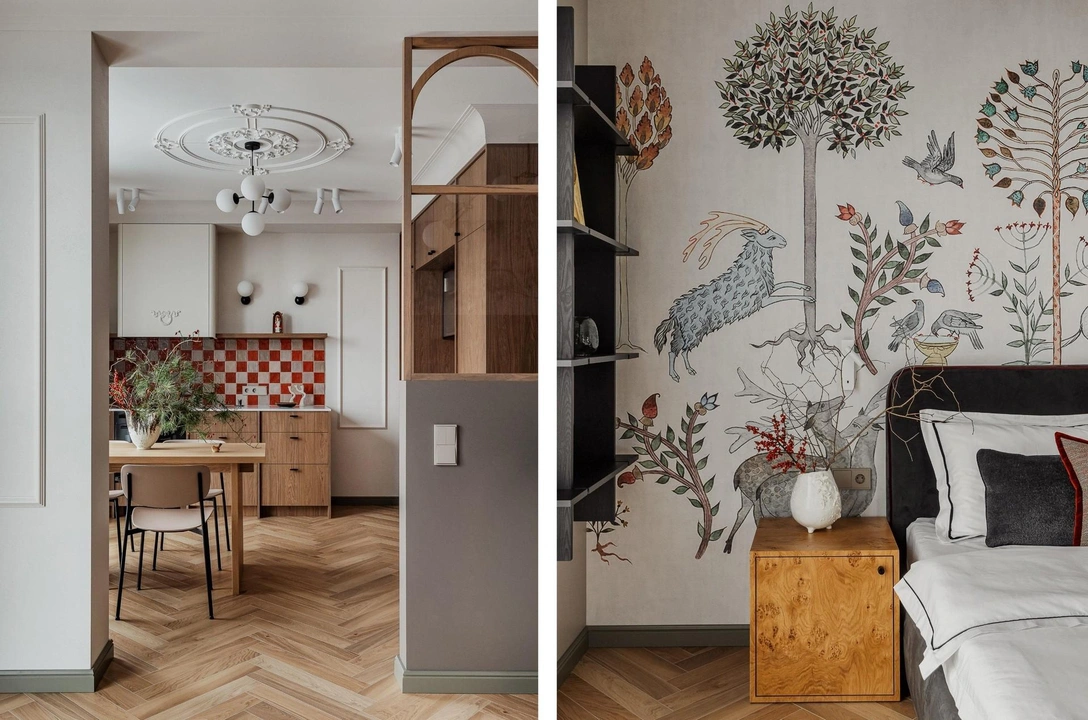 «Кажется, что ты в сказочной башне»: квартира 82 м² в Минске с элементами классики и mid-century | Источник: Виталина Ворошкевич. Стиль: Валерия Макаревич