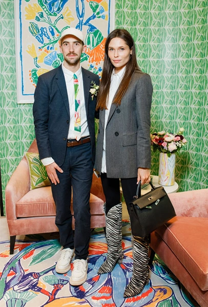 Александр Бенжамин Наве и Полина Аскери