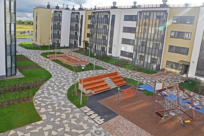 Корпус 4 финского городка «Юттери» готов к вводу в эксплуатацию | Источник: ГК «Ленстройтрест»»