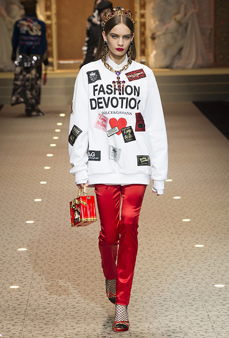 5 деталей коллекции Dolce & Gabbana FW18-19, которые заденут