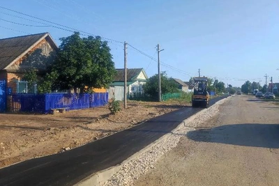 В области отремонтировали около 100 тротуаров