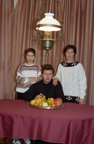 Михаил Ширвиндт с дочкой и женой
