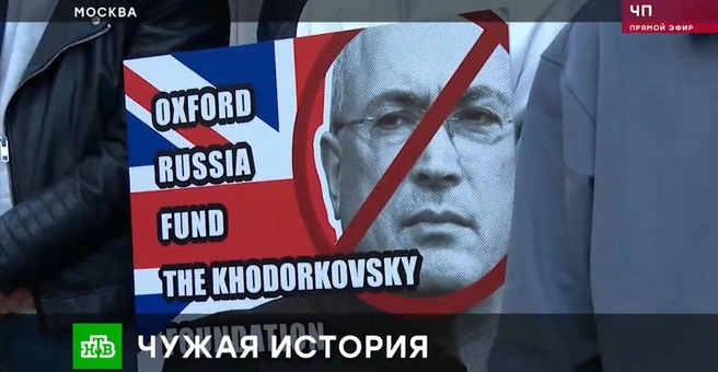 Плакаты, с которыми выстраивались студенты из Волгограда рядом с посольством Великобритании | Источник: ntv.ru
