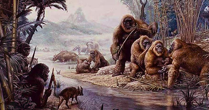 Почему вымерли 3-метровые гигантопитеки — самые крупные приматы на Земле?