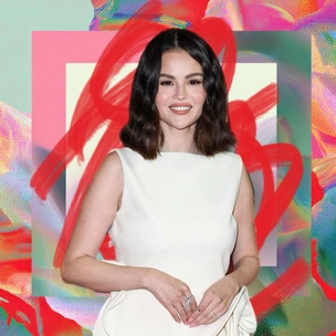 Маникюр со стразами: Селена Гомес удивила ярким дизайном ногтей на зиму 2025/26