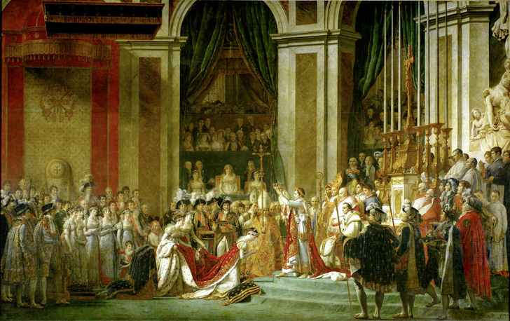 Дополненная реальность: что художник Жак Луи Давид дорисовал в угоду императору