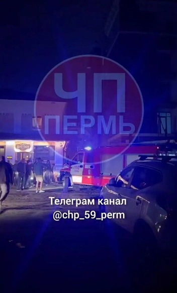 Пожарные приехали быстро | Источник: ЧП Пермь / Telegram