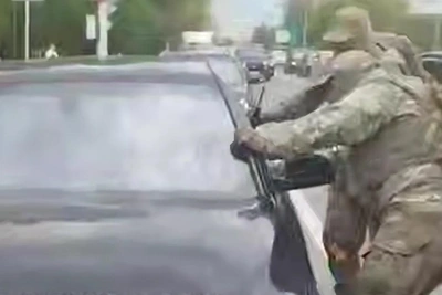 Видео задержания криминального авторитета в Уфе обнародовано ФСБ