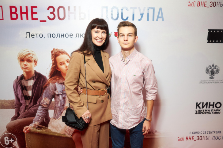 Нонна Гришаева с сыном Ильей