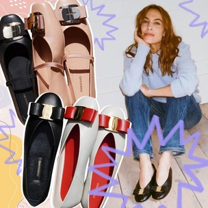 Бантик и вековой статус: балетки в стиле Ferragamo — самая модная и удобная обувь лета 2025