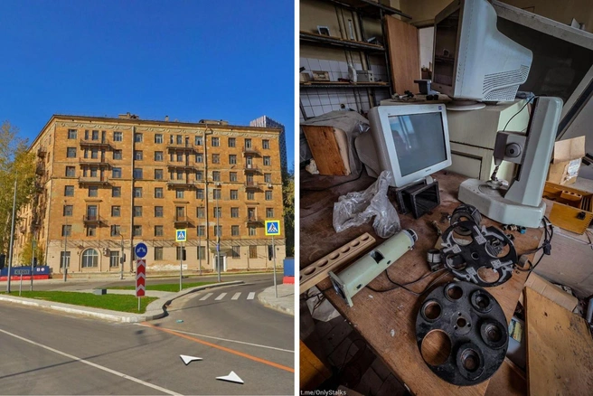 Здание научного института заброшено уже почти восемь лет | Источник: Яндекс.Карты, stalker tour / T.me