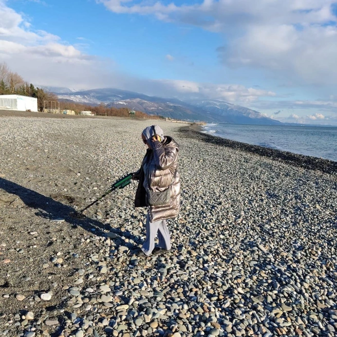 Золотоискательство на море не запрещено законом | Источник: читатель SOCHI1.RU