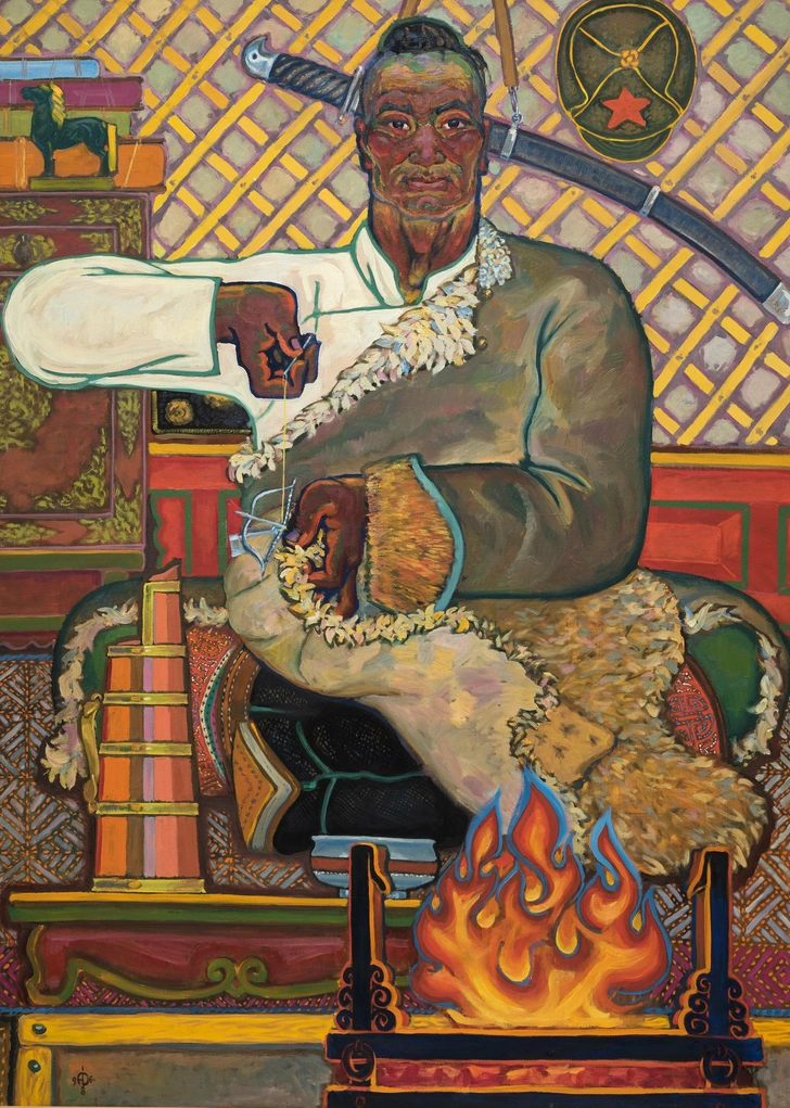 Амгалан Д. «Пожелание сыну», Монгольская народная республика, 1968 г.