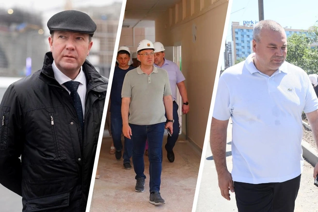 Сравнили образы представителей кузбасской власти | Источник: Дмитрий Анисимов / Илья Середюк / Денис Ильин / ВКонтакте