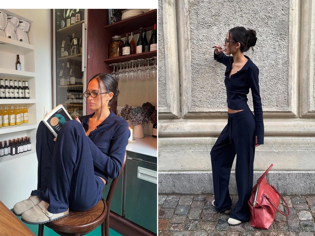 Core недели: пижамные комплекты возвращаются в моду — как их носить? | marieclaire.ru