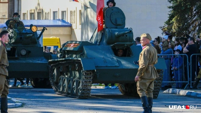 Репетиция Парада Победы в Уфе | Источник: Булат Салихов / UFA1.RU